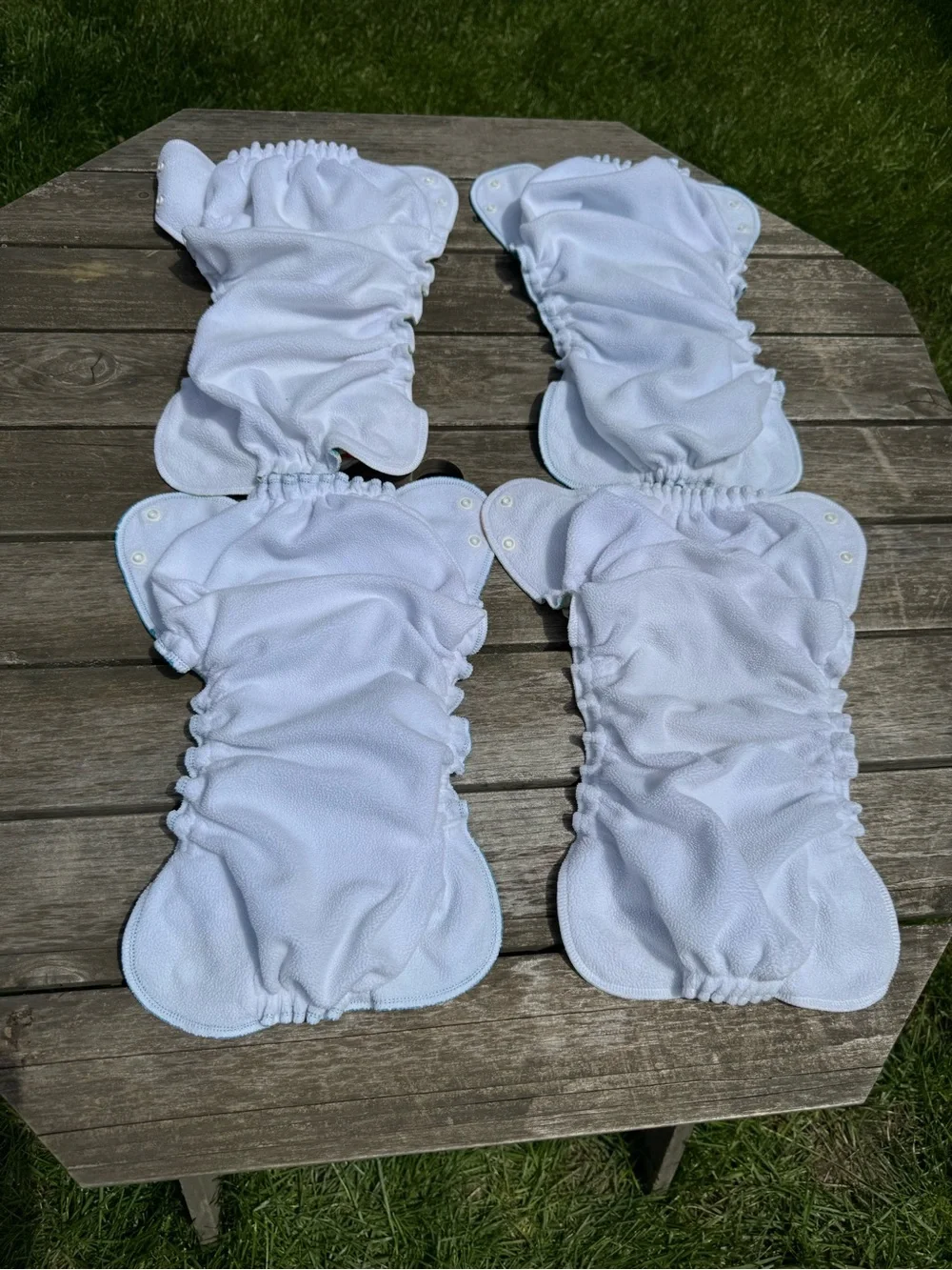 Set of 4 Apple Cheeks Envelope Cloth Diapers
